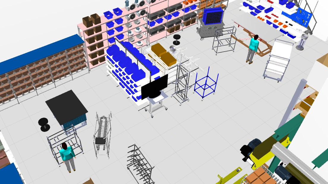 3D plan of our factory