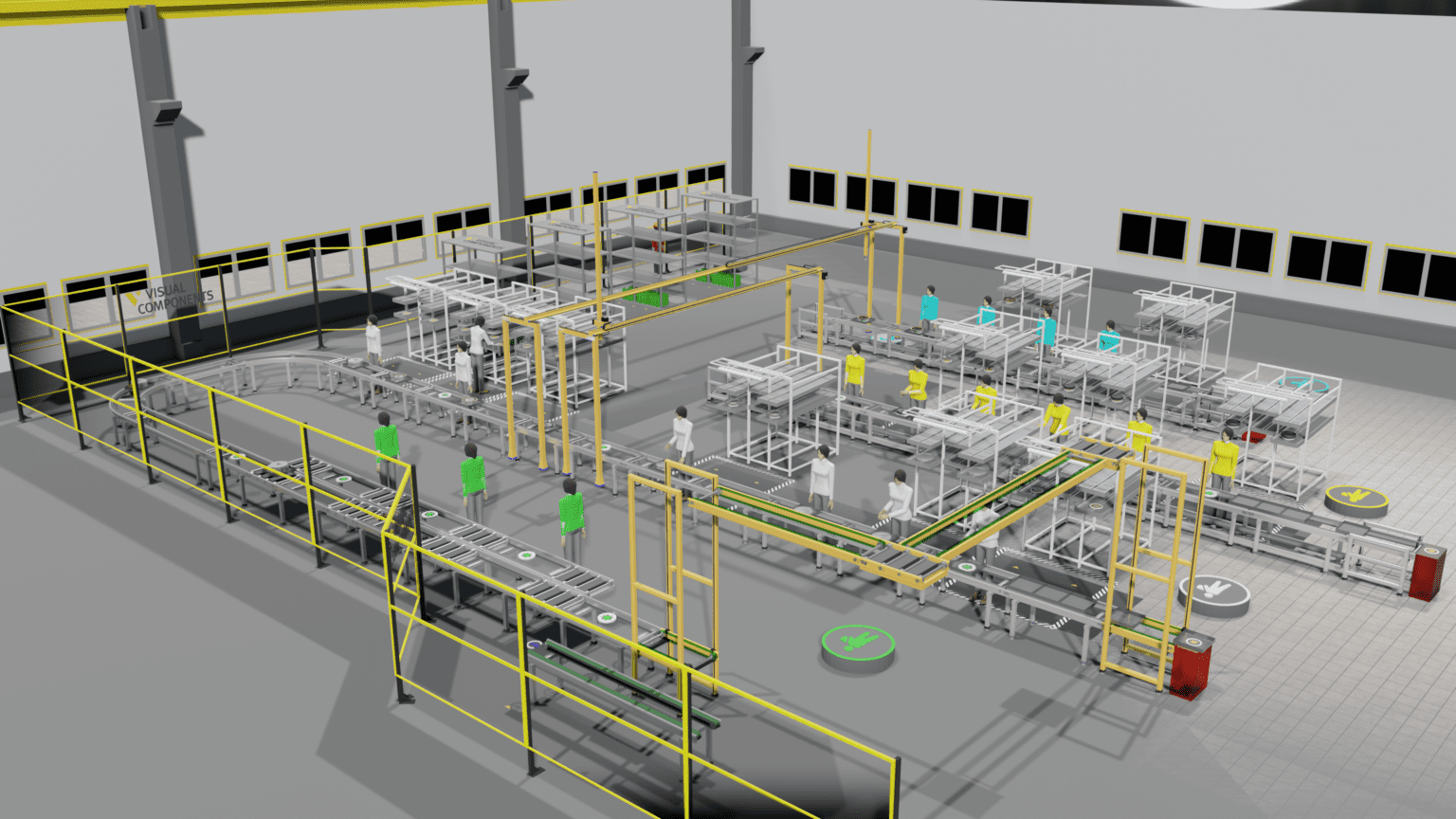 Visual components - Virtual Manufacturing